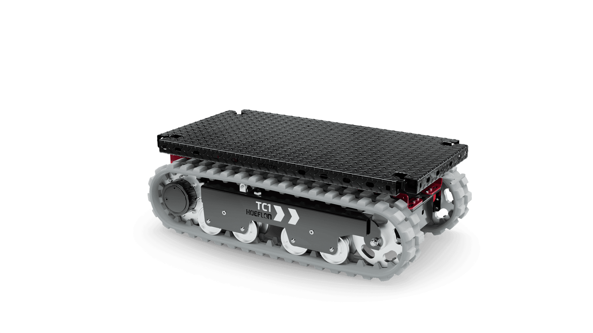 TC1 rupsvoertuig met platform